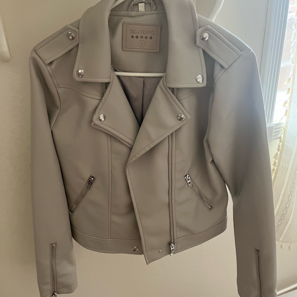 Blank NYC Women's Beige Jacket